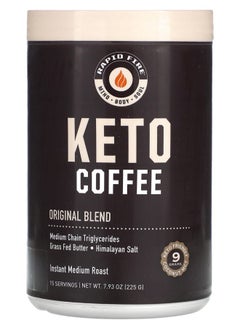 Buy Keto Coffee Original Blend Instant Medium Roast 7.93 oz (225 g) in UAE