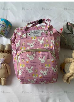 Buy Mommy Baby Diaper bag Fashion multifunction Living Rabbits Pink in Egypt