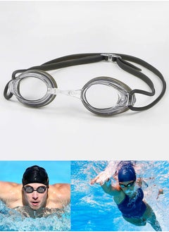 اشتري Swim Goggle - Anti Fog Anti UV Leakproof Swimming Goggles - High Quality Silicone Frame and Wide View Lenses Protect Your Eyes and Gives You Best Swimming Experience, Swimming Glasses For Kids, Adults في السعودية