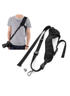 اشتري Camera Neck Strap, Quick Release Sling Belt, Universal Adjustable Camera Shoulder Sling Strap, Suitable for DSLR SLR Cameras في الامارات