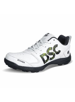 Buy Beamer Cricket Shoe (Grey-White, 7 UK) | Men | Boys |Light Weight in Saudi Arabia