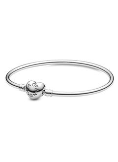 Buy Pandora Moments heart-clasp bracelet in UAE