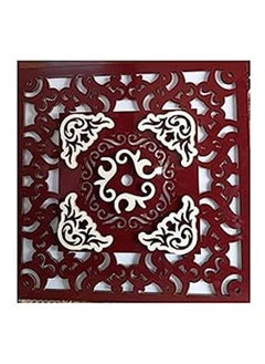 اشتري Laser Cut Wooden 2 Layers Wall Hanging 50X50 في مصر