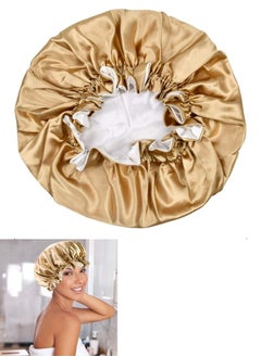 Buy Satin hair bonnet - gold in Egypt