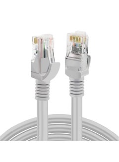 اشتري Ethernet Cable Braided Cat 6 Gigabit Lan Network RJ45 Cable 10Gbps 600MHz High Speed Patch Cord F FTP Compatible with PS4 PS5 WiFi Extender Smart TV Swicth Raspberry Modem Router (10M) في الامارات