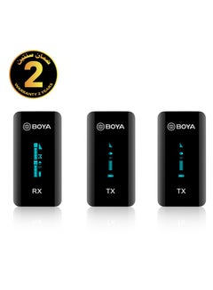 Buy Boya BY-XM6-S2 2.4GHz Wireless Microphone System in Egypt