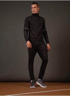 Buy Solid Slim Fit Sports Jogger in Saudi Arabia