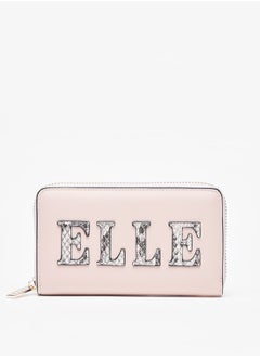 Buy Women's Logo Print Zip Around Wallet in Saudi Arabia