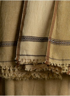 اشتري Blanket Throws Natural Wool Fabric 265 x 130 cm في الامارات