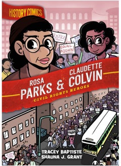 اشتري History Comics: Rosa Parks & Claudette Colvin : Civil Rights Heroes في السعودية