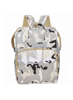 Buy Mommy bag large capacity new fashion shoulders mother and baby backpack on behalf of the delivery hand-held thermal insulation back milk bag diaper bag in UAE