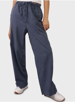 Buy High Waist Wide Leg Pants in UAE