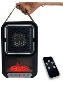 Buy Electric Heater with Remote Control, Mini Desktop in Egypt