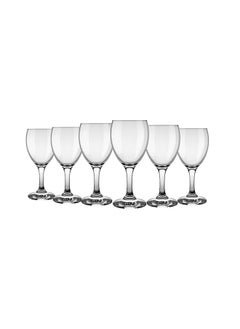 Buy Windsor Wine Sleeve 6-Set 190ml - Elegant Set of White Wine Glasses in UAE