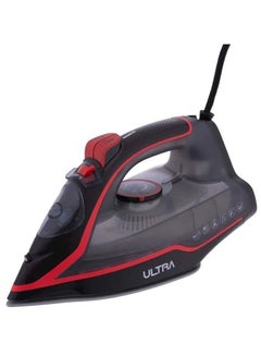 Buy Ultra Steam Iron - 300ml - 2200W - Black & Red - UI22KRE1 in Egypt