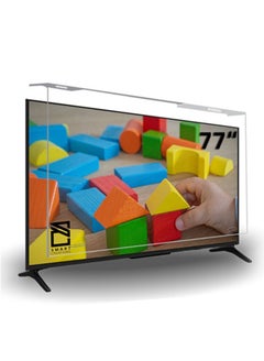 Buy 77 Inch TV Screen Protector, Shatterproof, High Quality, Anti-Blue Ray, Eye Protector, Removable, Waterproof in Saudi Arabia