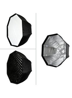 Buy 80cm / 31.5in Portable Octagon Honeycomb Grid Umbrella Softbox with Bowens Mount for Speedlite in Saudi Arabia