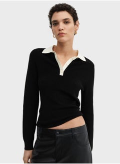 Buy Collar Neck Knitted Sweaters in UAE