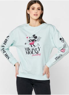 Buy Mickey Mouse Crew Neck Sweatshirt in Saudi Arabia