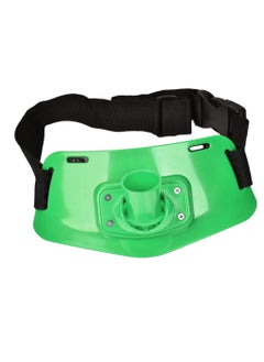 اشتري Fishing Rod holder Belt, Adjustable, Stand up, Waist Gimbal Padded For Big Game, Jigging, green في السعودية