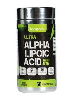 Buy Laperva Ultra Alpha Lipoic Acid, 60 Veggie Capsules, 600 mg in UAE