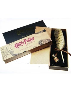 Buy Harry Potter Vintage Feather Quill Dip Pen Writing Ink Set Perfect for Signning Handwriting School Office Stationery Gift Excellent Wedding in UAE