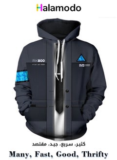 اشتري Popular Game Peripherals Detroit: Become Human Printed 3d Cosplay Anime Sweatshirt في الامارات