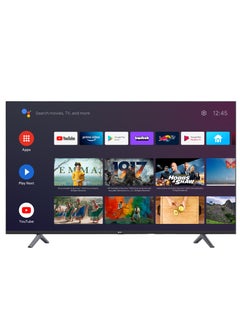 Buy SPJ 75 Inches 4K UHD Smart TV, LED TV, Android TV, 4K Picture QLT, Screen Mirroring, Bluetooth, HDMI & USB Ports, Dynamic Sound & Wide Angle, Youtube & Netflix, BLACK, 4KS75BL4200V in UAE