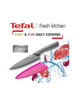 Buy Tefal Zahran Fresh Kitchen Knife 15 cm K1220304 in Egypt