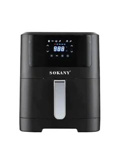 اشتري Sokany Digital Air Fryer 8 L Black 2000 Watt Sk-Zg-8043 في الامارات