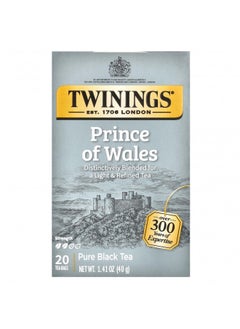 اشتري 100% Pure Black Tea - Prince of Wales 20 Bag(S) في الامارات