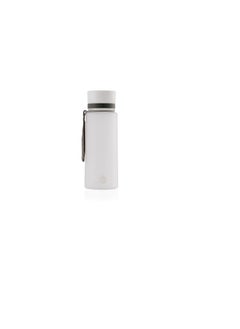 اشتري EQUA plain midnight matte white BPA free bottle 600ml في الامارات