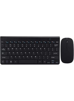 Buy Mouse Keyboard Set Wireless Keyboard Plus Mouse Set Ultra Thin Mute Mini Home Office Computer Accessories 2.4G in Saudi Arabia