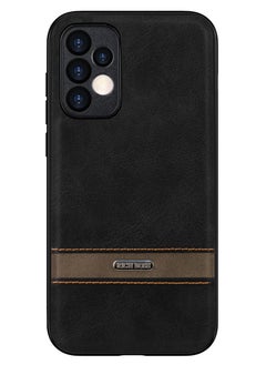 Buy Rich Boss Leather Back Cover For Samsung Galaxy A23 (Black) in Egypt