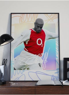 اشتري Thierry Henry Arsenal Poster With Frame 30x40 cm في الامارات