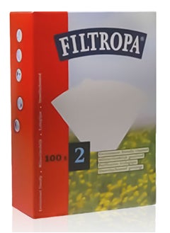 Buy Coffee Filter White 100 Count Size 2 in Saudi Arabia