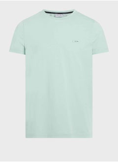 Buy Logo Slim Fit T-Shirt in UAE