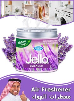 Buy Air Freshener Lavender Scent Odor Eliminator Scent Freshener Room Closets Bathrooms Car 220g in UAE