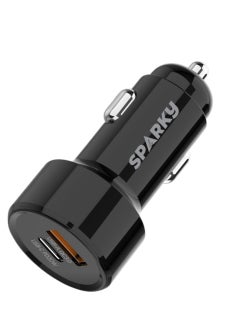 اشتري Fast car charger with PD port 20w and USB QC3.0.0 port في السعودية