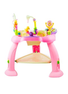 اشتري Baby Jumper Activity Chair With Music For 6, 36 M, Pink في الامارات