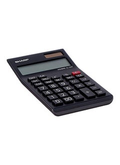 Buy SHARP 12-digit Electronic Calculator EL-123N-BK in Egypt