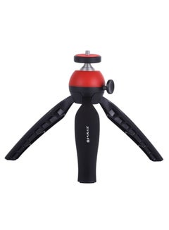 Buy Pocket Mini Tripod Mount with 360 Degree Ball Head for Smartphones, GoPro, DSLR Cameras(Red) in UAE