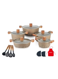 Buy 17Pcs Granite Cookware Set 2020 in UAE