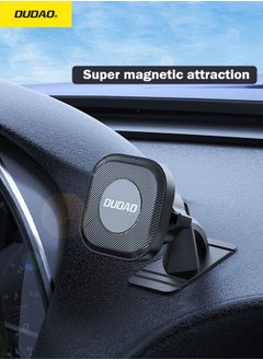 Buy Magnetic Car Phone Holder, Dashboard Car Mount, 360° Rotation, Strong Grip for All Smartphones, with Two Magnetic Stickers in Saudi Arabia