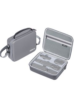 اشتري Portable Sports Camera Storage Bag Carrying Case Hardshell Protective Case Carrying Bag Shockproof Waterproof with Carrying Handle Shoulder Strap Replacement for DJI OSMO Pocket 3 في الامارات