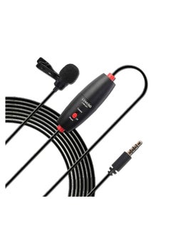 Buy Lens Go LYM-DM1 Lavalier Stereo Clip Microphone for Canon Nikon iPhone DSLR Camcorders Audio Recorders in Egypt