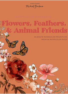 اشتري Watercolor Workbook: Flowers, Feathers, and Animal Friends : 25 Beginner-Friendly Projects on Premium Watercolor Paper في الامارات