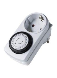 اشتري Timer  24 Hours  Indoor  Earthed White في مصر