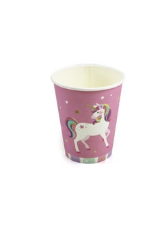 Buy Unicorn Paper Cups  Enchanting 9oz Cups for Magical Celebrations 6pcs in UAE