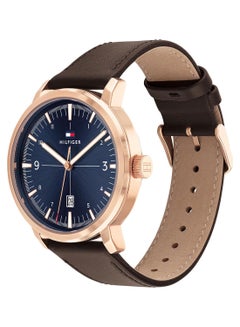 Buy Leather Analog Wrist Watch 1710510 in Saudi Arabia